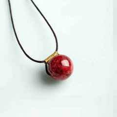 Root Protection - Cinnabar Chakra Necklace