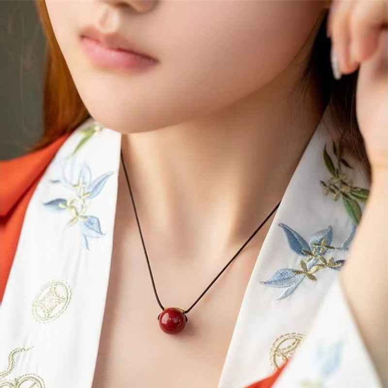 Root Protection - Cinnabar Chakra Necklace