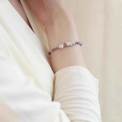 Crown Awakening | Amethyst Baroque Pearl Necklace