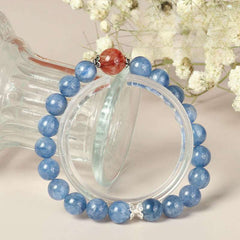 Spiritual crystal chakra bracelet for zodiac healing, perfect as a personalized mindfulness gift for Cancer.