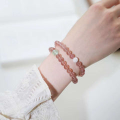 Spiritual crystal chakra bracelet for cultivating self-love and inner harmony, perfect as a personalized mindfulness crystal gift.