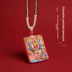 Root Awakening |   Thangka Hand-Painted Necklace