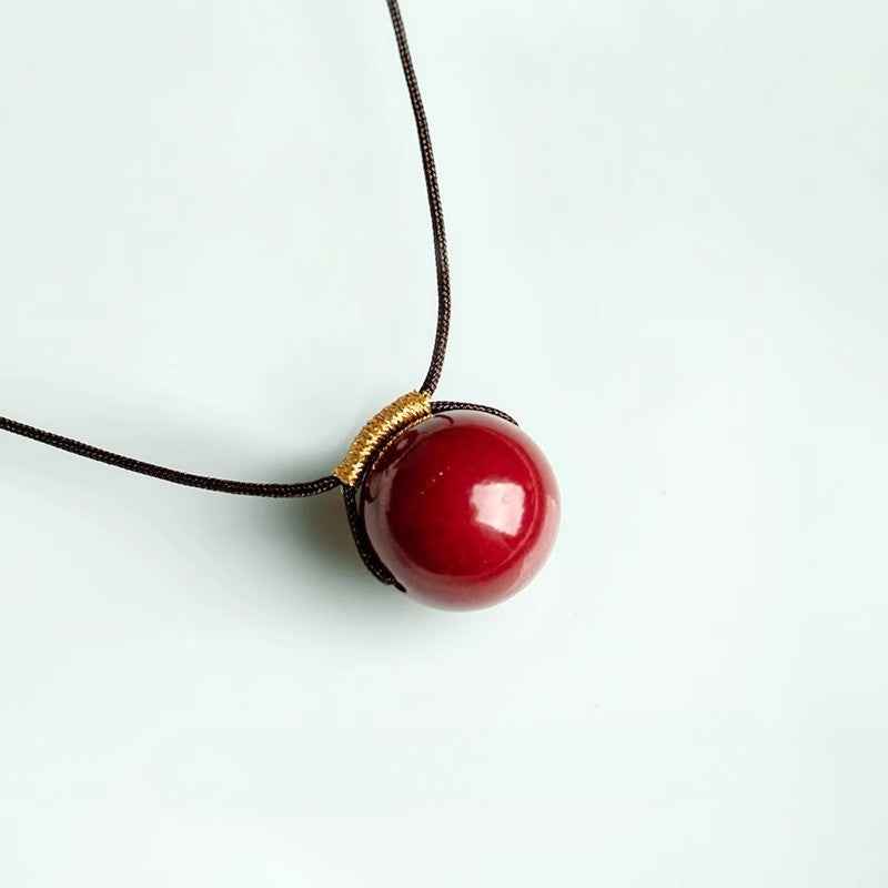 Root Protection - Cinnabar Chakra Necklace