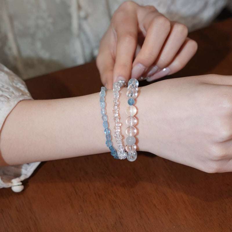 Premium gemstone jewelry designed to welcome harmony and good fortune, perfect as a personalized mindfulness crystal gift.