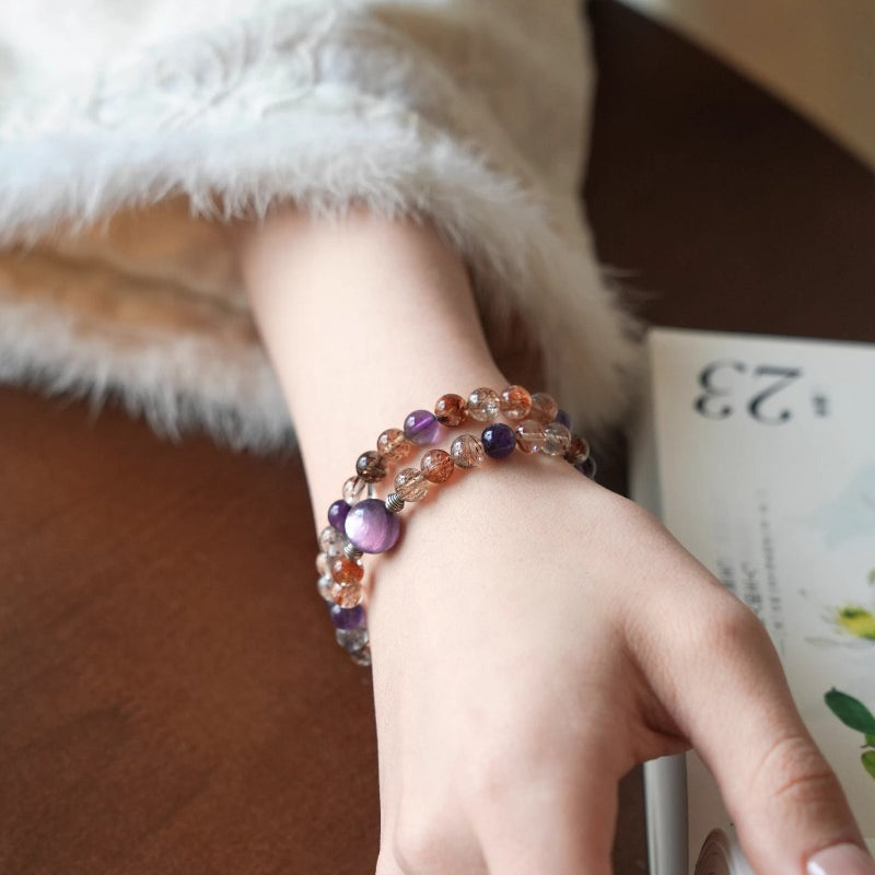 Premium gemstone jewelry designed to expand awareness and balance chakras, perfect as a personalized mindfulness crystal gift.