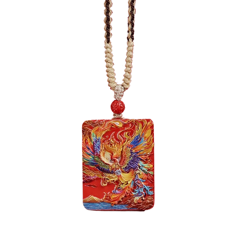 Root Awakening |   Thangka Hand-Painted Necklace
